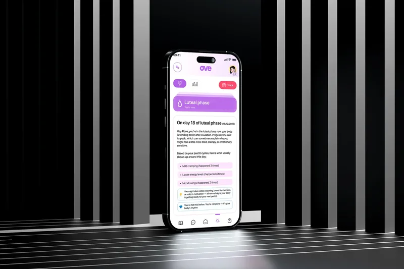 Ove Care — AI Menstrual Wellness Platform | Empyreal Infotech Case Study