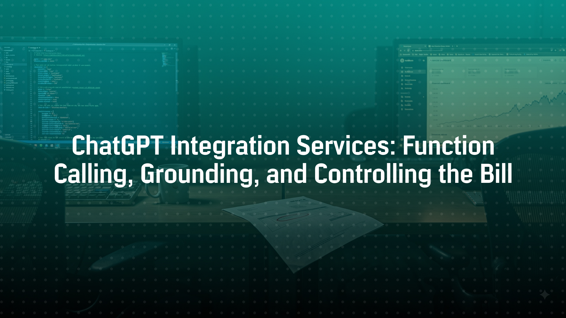 ChatGPT Integration Services: Function Calling, Grounding, and Controlling the Bill