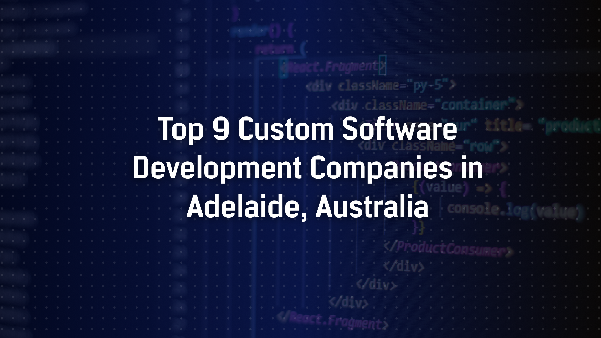 Custom Software Development Companies