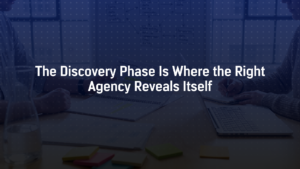 business team discussing software development strategy