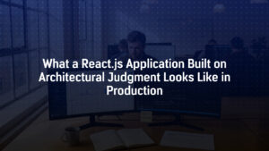 react rendering strategy csr ssr ssg frontend architecture planning