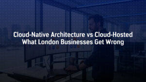 cloud native vs cloud hosted architecture comparison aws serverless vs vm